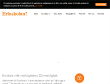 Tablet Screenshot of erlaskolan.se